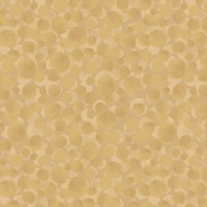 Lewis & Irene Fabrics Bumbleberries Gold Metallic