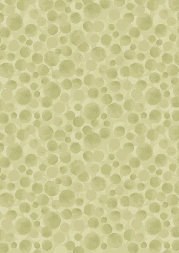 Lewis & Irene Fabrics Bumbleberries Gentle Green