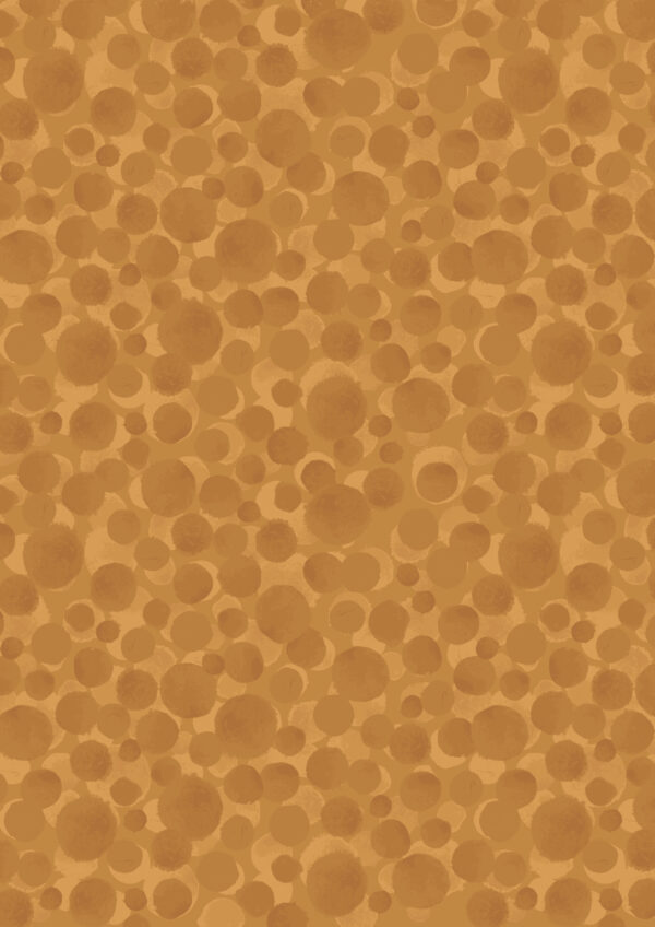 Lewis & Irene Fabrics Bumbleberries Dark Golden Sand