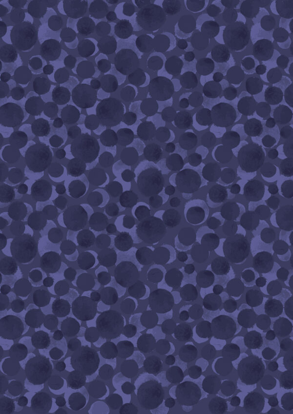 Lewis & Irene Fabrics Bumbleberries Dark Skies