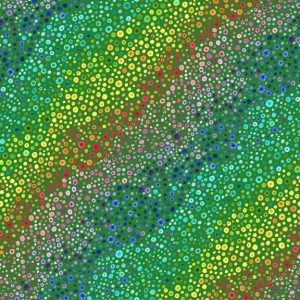 Wilmington Fabrics Bubble Up Rainbow Blender Green