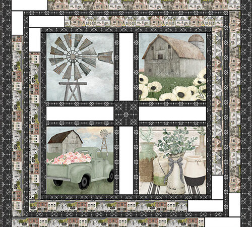 3 Wishes White Cottage Farm Free Quilt Pattern