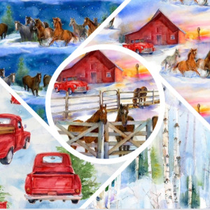 Snowfall on the Range by 3 Wishes