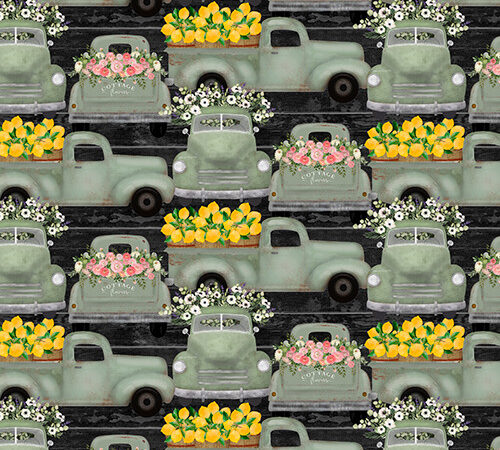 3 Wishes White Cottage Farm Trucks