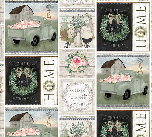 3 Wishes White Cottage Farm Patch
