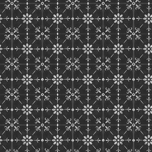 3 Wishes Fabric White Cottage Farm Vintage Tile