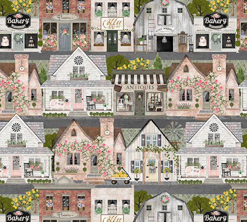 3 Wishes White Cottage Farm Village