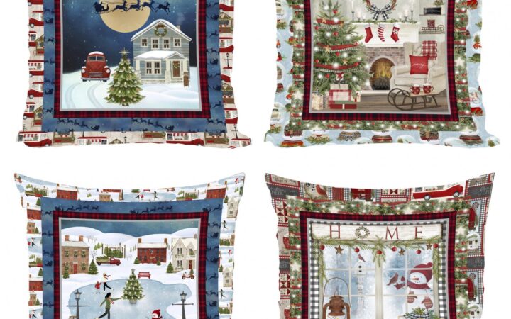 3 Wishes A Christmas to Remember Free Cushion Pattern