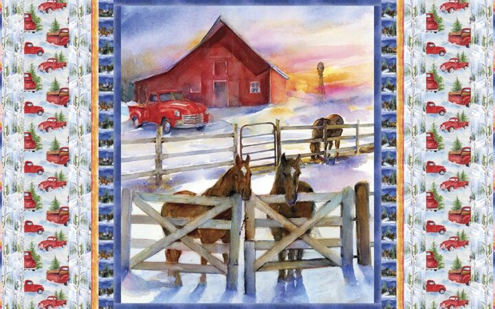 3 Wishes Snowfall on the Range Free Quilt Pattern
