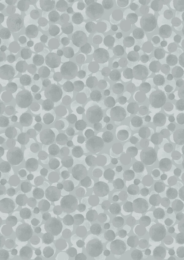 Lewis & Irene Fabrics Bumbleberries Cloud Grey