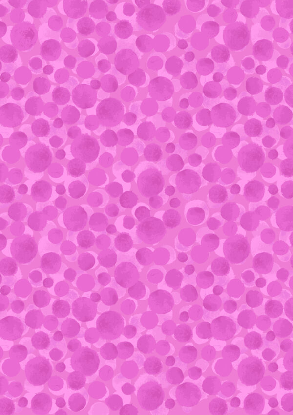 Lewis & Irene Fabrics Bumbleberries Carnival Pink