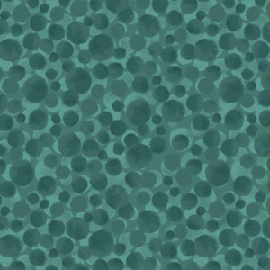 Lewis & Irene Fabrics Bumbleberries Glass Teal