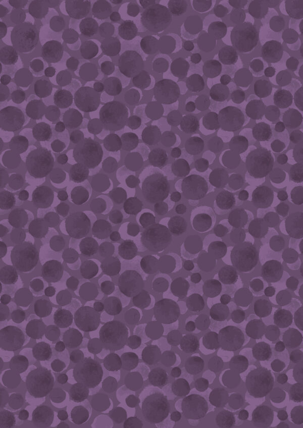 Lewis & Irene Fabrics Bumbleberries Dark Plum