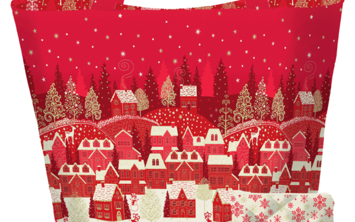 Makower Scandi Christmas Free Bag Pattern
