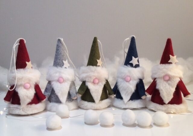 Endless Thread Santa Tree Decoration Pattern