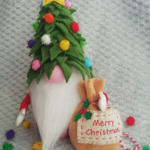 Endless Thread Rainbow Christmas Gnome Pattern