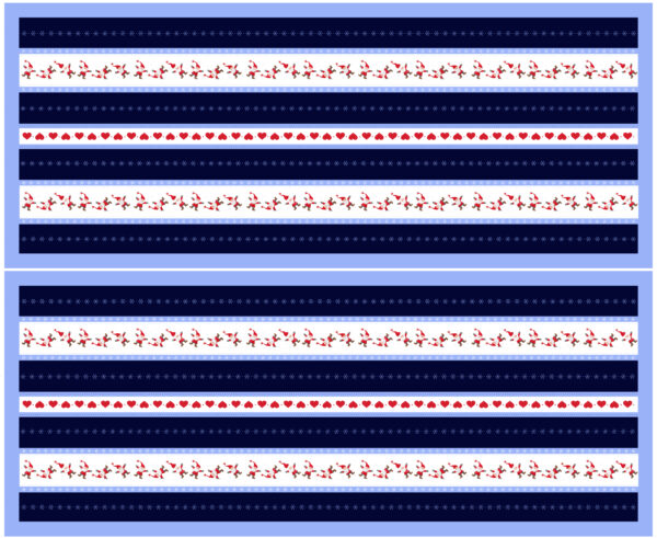 Lewis & Irene Fabrics Tomtens Forest Friends Table Runner Panel