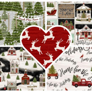 Home for the Holidays by 3 Wishes Fabric