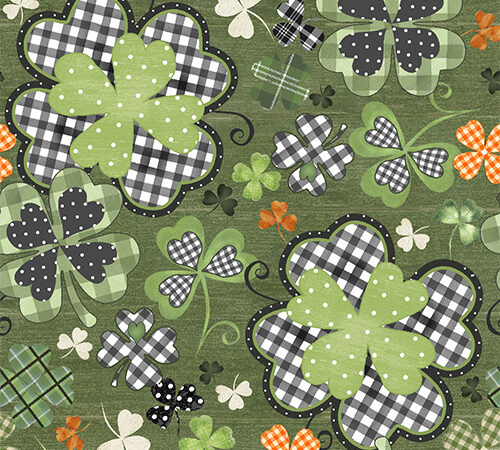 3 Wishes Shamrockin’ Clover Allover