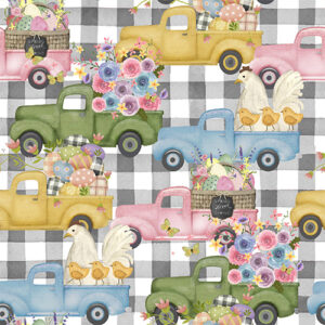 3 Wishes Fabric Bunny Kisses Easter Wishes Pickup Parade