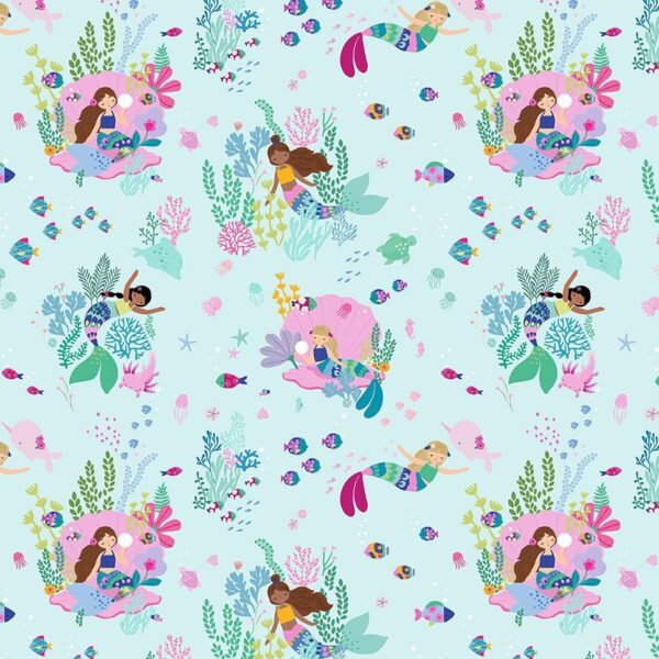 Dear Stella Fabrics Make Waves Mermaid For Each Other