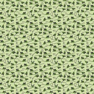 Dear Stella Fabrics A Tall Yarn Mice Green