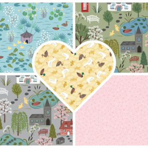 The Village Pond by Lewis & Irene