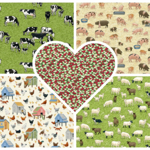 Village Life by Makower Fabrics