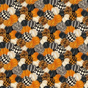 Northcott Fabrics Hallow's Eve Packed Pumpkins