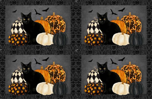 Northcott Fabrics Hallow's Eve Placemat Panel