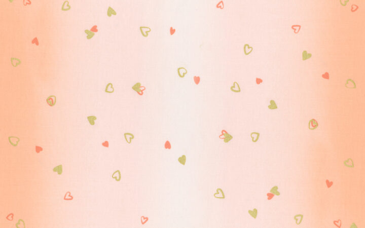 Moda I Heart Ombre Coral