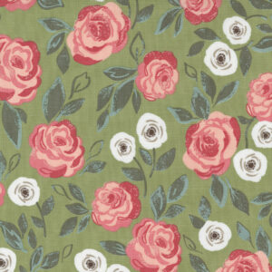 Moda Love Note Roses in Bloom Grass