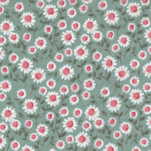 Moda Love Note Sweet Daisy Dusty Sky