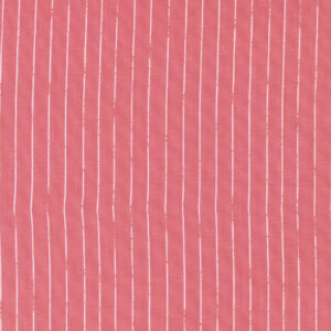 Moda Love Note Distressed Stripe Tea Rose