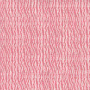 Moda Love Note Herringbone Tea Rose