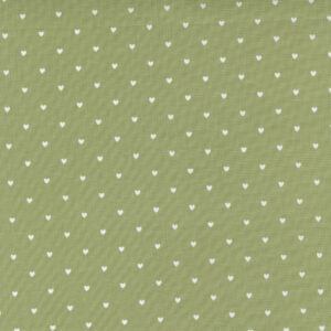 Moda Love Note Lovey Dot Grass