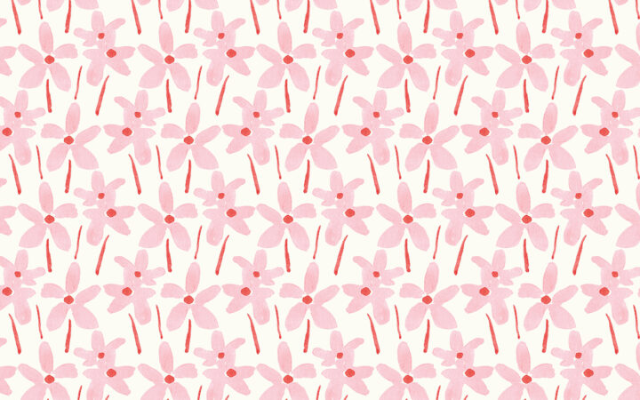 Lewis & Irene Ally Daisies Pink