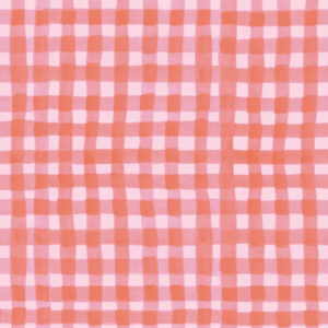 Lewis & Irene Ally Gingham Coral