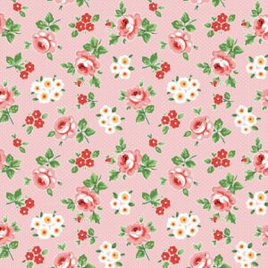 Poppie Cotton Flower Market Pink Hand Picked