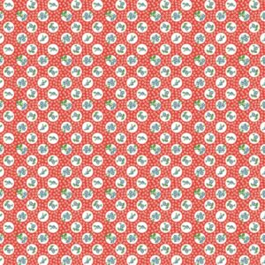 Poppie Cotton Flower Market Red Pocket Posies