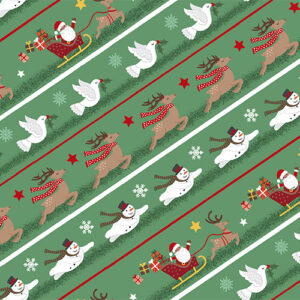 3 Wishes Be Merry Stripe