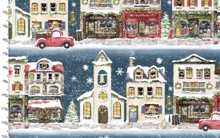 3 Wishes Winter Village Main Street