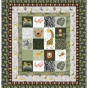 3 Wishes Wild Safari Free Quilt Pattern