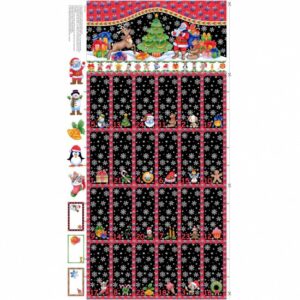 Nutex Santa & Rudolf Advent Calendar Panel
