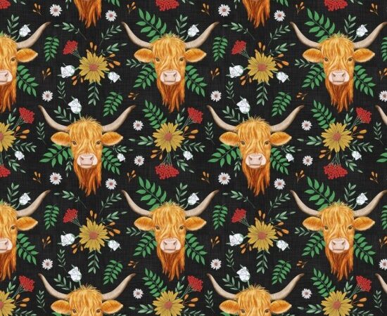 Nutex Fabrics Highland Cattle
