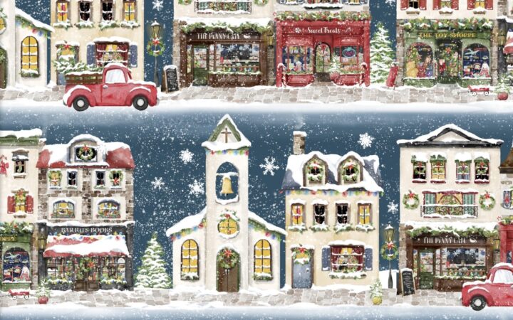 3 Wishes Winter Village Main Street