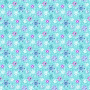 Northcott Merry & Bright Snowflakes