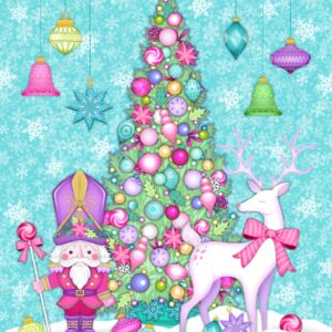 Northcott Merry & Bright Quilt Panel