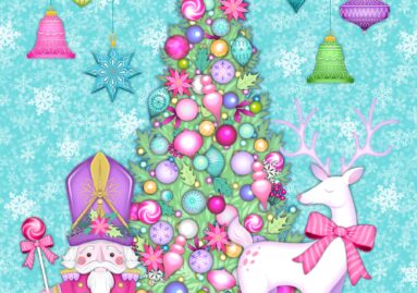 Northcott Merry & Bright Quilt Panel