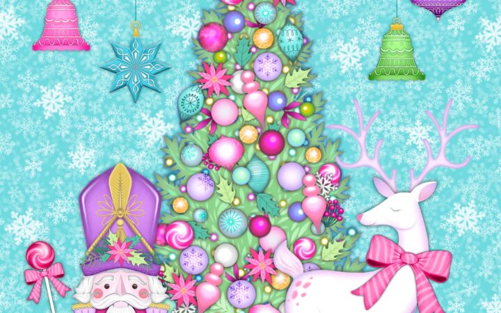 Northcott Merry & Bright Quilt Panel